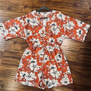 Floral romper